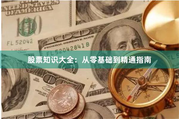 股票知识大全:从零基础到精通指南